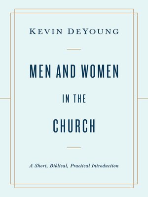 cover image of Men and Women in the Church